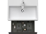 Duravit D-Neo Waschtisch-Unterschrank DE422902222 58,4 x 37,2 cm, Weiß Hochglanz, wandhängend, 1 Auszug