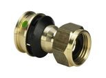 Viega Raxofix Verschraubung 646400 16mmxG 1/2, flachdichtend, SC-Contur, Siliziumbronze
