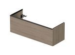 Duravit D-Neo Waschtisch-Unterschrank DE426503535 128 x 46,2 cm, Eiche Terra, wandhängend, 1 Auszug