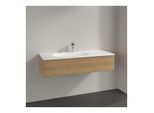 Villeroy und Boch Antao Waschtisch-Unterschrank L03000HN 118,8x25,6x49,3cm, ohne Frontstruktur, honey oak, mit Beleuchtung