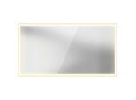 Duravit L-Cube Lichtspiegel LC7388000000100 130 x 70 x 6,7 cm, 38 W, mit Spiegelheizung, 19 W, LED