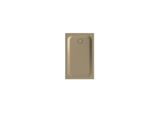 Bette BetteUltra Duschwanne 1670-417T 120x75x3,5cm, Wannenträger, hazel