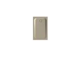 Bette BetteUltra Duschwanne 1670-415PLUS 120x75x3,5cm, Glasur, cashmere