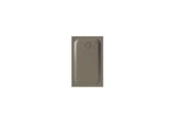 Bette BetteUltra Duschwanne 1670-404T 120x75x3,5cm, Wannenträger, graphite