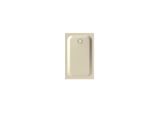 Bette BetteUltra Duschwanne 1670-006T 120x75x3,5cm, Wannenträger, jasmin