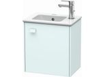Duravit Brioso Waschtischunterbau BR4000R0909 420x442x289mm, Lichtblau Matt, Tür rechts