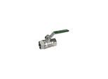 Giacomini Kugelhahn 11/4" R250W Schwermodel mit Hebelgriff, Messing chrom