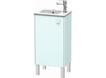 Duravit Brioso Waschtischunterbau BR4400L0909 420x683mm, Lichtblau Matt, Tür links