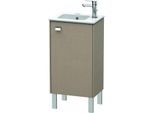 Duravit Brioso Waschtischunterbau BR4400R1075 420x683mm, Leinen, Tür rechts, Griff Chrom