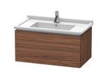 Duravit L-Cube Waschtisch-Unterschrank LC616502121 82 x 46,9 cm, nussbaum dunkel, 1 Auszug, wandhängend