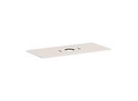 hansgrohe Xilesa E Konsole 54277780 Ausschnitt mittig, ohne Hahnloch, 1180 x 550 mm, sandbeige matt