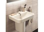 Ideal Standard i.life S Kompakt-Waschtisch T4584MA mit Hahnloch und Überlauf, 55 x 38 x 18 cm, weiß Ideal Plus