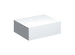 Geberit Xeno² Seitenschrank 500507011 58x20x46,2cm, mit Schublade, hochglänzend/weiß