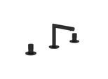 Vitra Origin Waschtisch-Zweigriffarmatur A4258336 Ausladung 127mm, ohne Ablaufgarnitur, Dreilochmontage, schwarz matt