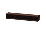 Duravit L-Cube Regalelement LC120006969 80 x 14 cm, nussbaum gebürstet, 3 Fächer, horizontal