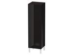 Duravit L-Cube Halbhochschrank LC1178R4040 40x36,3x132cm, Tür rechts, schwarz hochglanz