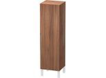 Duravit L-Cube Halbhochschrank LC1178L7979 40x36,3x132cm, Tür links, nussbaum natur