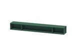 Duravit L-Cube Regalelement LC120103838 100 x 14 cm, dolomiti grey hochglanz, 3 Fächer, horizontal