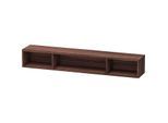Duravit L-Cube Regalelement LC120002121 80 x 14 cm, nussbaum dunkel, 3 Fächer, horizontal