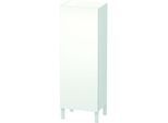 Duravit L-Cube Halbhochschrank LC1179L1818 50x36,3x132cm, Tür links, weiß matt