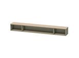 Duravit L-Cube Regalelement LC120107575 100 x 14 cm, leinen, 3 Fächer, horizontal