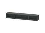 Duravit L-Cube Regalelement LC120004949 80 x 14 cm, graphit matt, 3 Fächer, horizontal