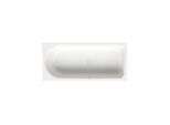 Bette BetteOcean Low-Line Badewanne 8839-287 starwhite, 180x80x38cm, Fußende rechts, Überlauf vorne