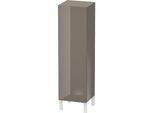 Duravit L-Cube Halbhochschrank LC1178L8989 40x36,3x132cm, Tür links, flannel grey hochglanz