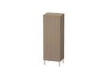 Duravit L-Cube Halbhochschrank LC1179R3535 50x36,3x132cm, Tür rechts, Eiche terra