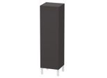 Duravit L-Cube Halbhochschrank LC1178L8080 40x36,3x132cm, Tür links, graphit supermatt