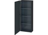 Duravit L-Cube Halbhochschrank LC1169L4949 50x24,3x132cm, Tür links, graphit matt