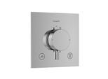 hansgrohe Ecostat Comfort E Thermostat 33711000 Unterputz, für 2 Verbraucher, 24 l/min, chrom