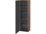 Duravit L-Cube Hochschrank LC1181L7979 50x36,3x176cm, Tür links, nussbaum natur
