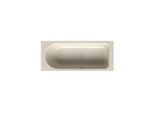 Bette BetteOcean Low-Line Badewanne 8833-001 pergamon, 170x70x38cm, Fußende rechts, Überlauf vorne