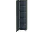 Duravit L-Cube Hochschrank LC1170L9090 40x24,3x176cm, Tür links, flannel grey seidenmatt