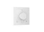 hansgrohe Ecostat Comfort E Thermostat 33716700 Unterputz, für 2 Verbraucher, 23 l/min, EN 1717, weiß matt