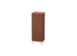 Duravit L-Cube Halbhochschrank LC1179R1313 50x36,3x132cm, Tür rechts, amerikanischer nussbaum