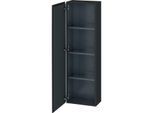 Duravit L-Cube Halbhochschrank LC1168L4949 40x24,3x132cm, Tür links, graphit matt