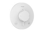 hansgrohe Ecostat Comfort S Thermostat 33718700 Unterputz, für 2 Verbraucher, 23 l/min, EN 1717, weiß matt