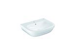 Grohe Euro Keramik Waschtisch 3932300H 65cm, alpinweiß PureGuard/Hyper Clean, 1 Hahnloch mit Überlauf