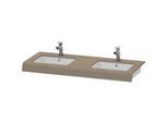 Duravit DuraStyle Waschtisch-Konsole DS829C03535 55x80x10cm, 2 Ausschnitte, Eiche terra