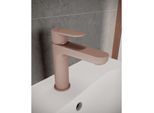 Ideal Standard Cerafine O Waschtischarmatur BD131RO H120, mit Push-Open-Ventil, rosé