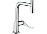 Axor Citterio Select Küchenarmatur 39861000 chrom, mit Ausziehbrause