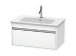 Duravit Ketho Waschtisch-Unterschrank KT641901818 80 x 47,5 cm, weiß matt, 1 Auszug, wandhängend