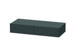 Duravit DuraStyle Schubkastenablage DS827004949 100 x 44 cm, 2 Schubkästen, graphit matt, mit Konsolenträger