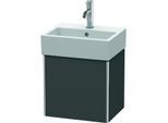 Duravit XSquare Waschtisch-Unterschrank XS4090L4949 43,4x39,7x34cm, Tür links, Graphit matt