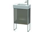 Duravit XSquare Waschtisch-Unterschrank XS4471R8989 48,4x49,1x24cm, Tür rechts, Flannel Grey hochglanz