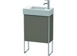 Duravit XSquare Waschtisch-Unterschrank XS4471R9090 48,4x49,1x24cm, Tür rechts, Flannel Grey seidenmatt