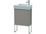 Duravit XSquare Waschtisch-Unterschrank XS4471R4343 48,4x49,1x24cm, Tür rechts, Basalt matt