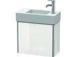 Duravit XSquare Waschtisch-Unterschrank XS4091L2222 48,4x39,7x24cm, Tür links, weiß hochglanz